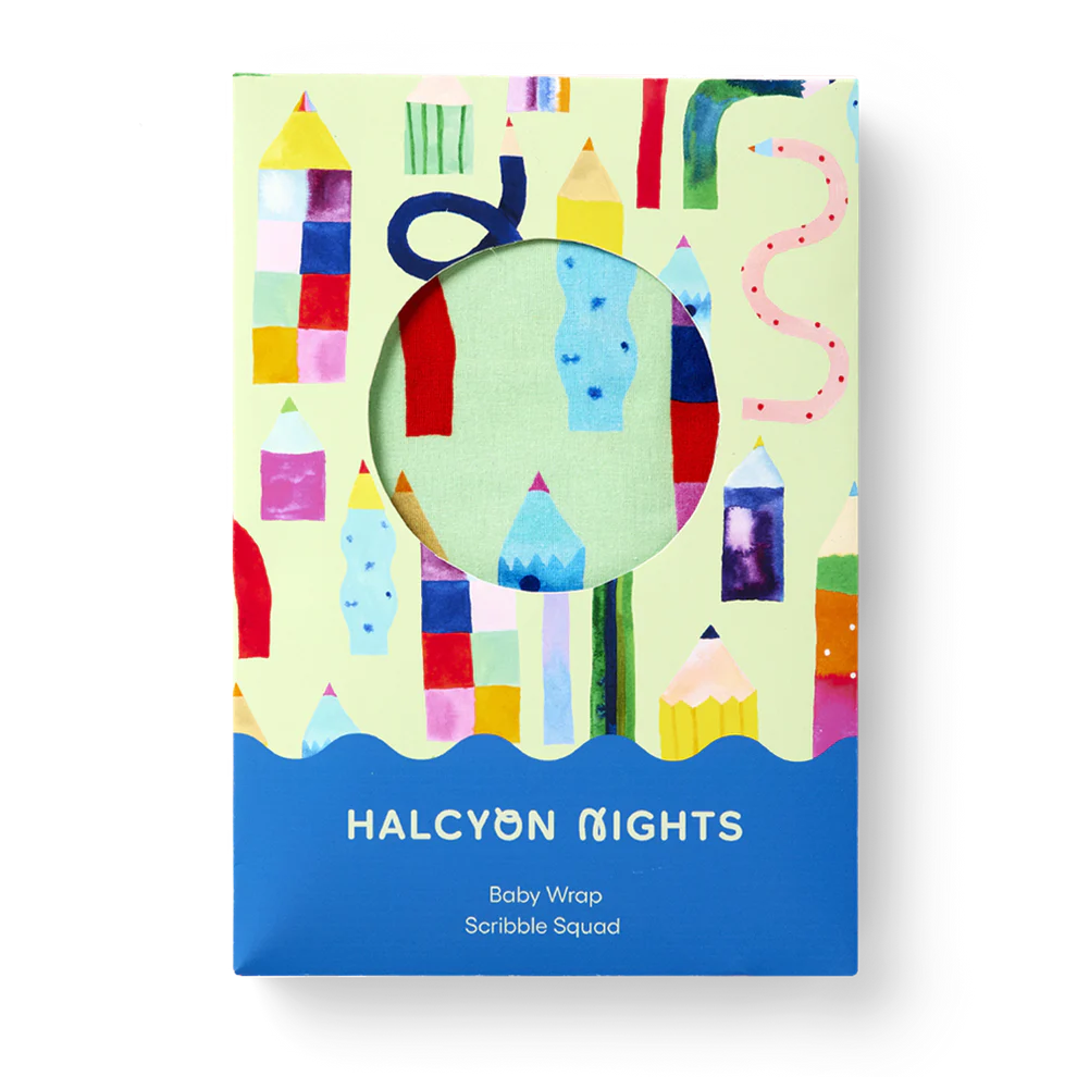 Halcyon Nights Scribble Squad Baby Wrap