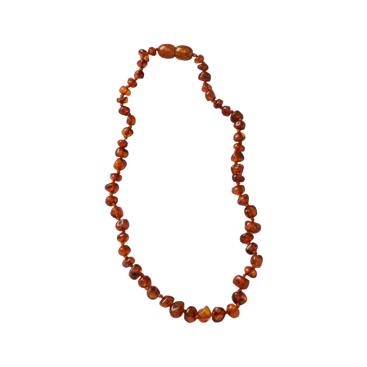 Amber Necklace - Cognac