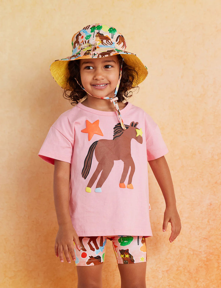 Halcyon Nights Giddy Up Kids Bike Shorts