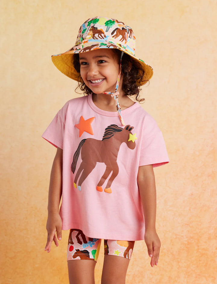 Halcyon Nights Giddy Up Kids Bike Shorts