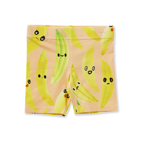 Halcyon Nights Peel Party Kids Bike Shorts