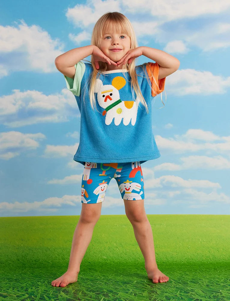 Halcyon Nights Puppy Park Kids Bike Shorts