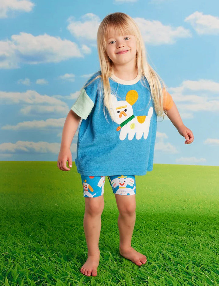Halcyon Nights Puppy Park Kids Bike Shorts