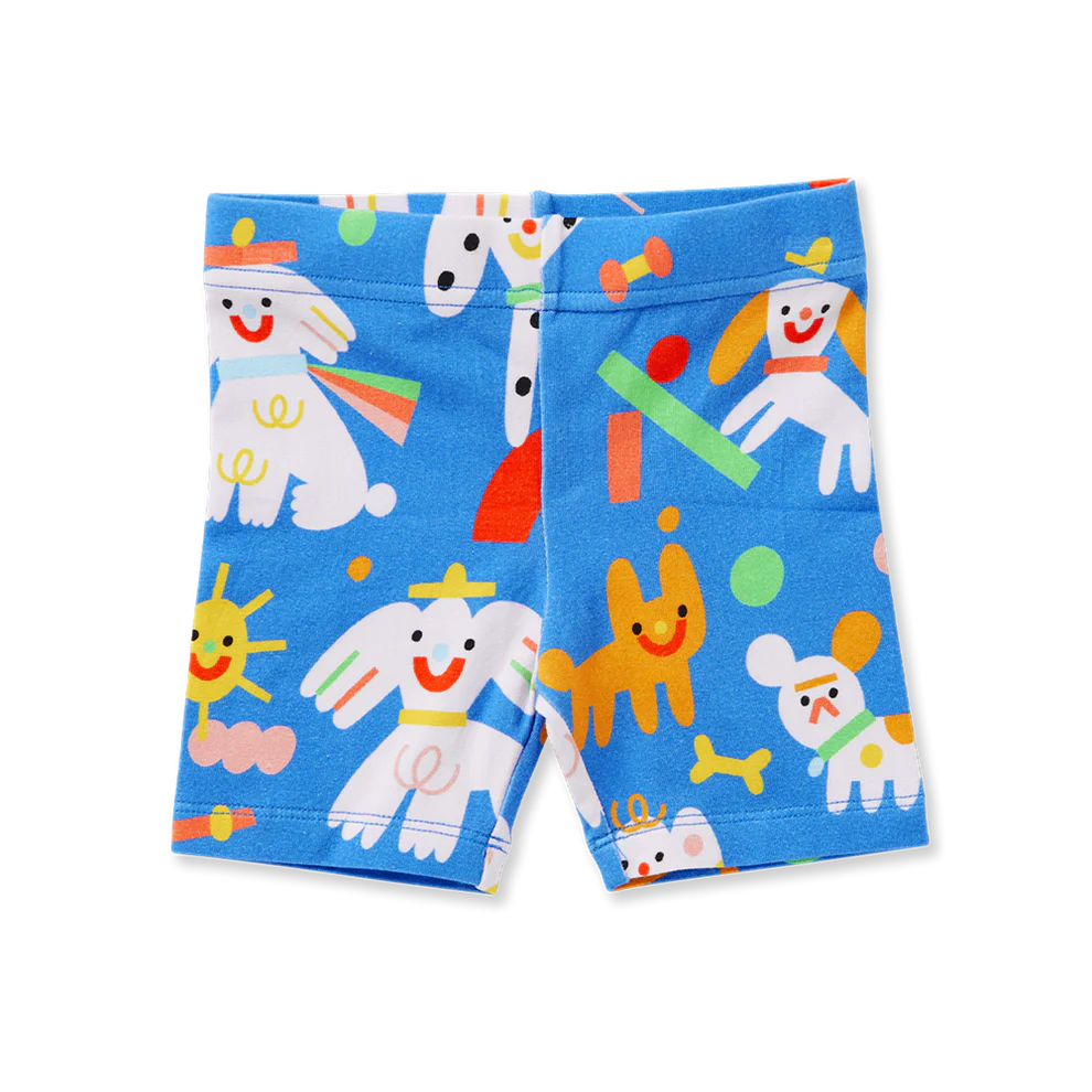 Halcyon Nights Puppy Park Kids Bike Shorts