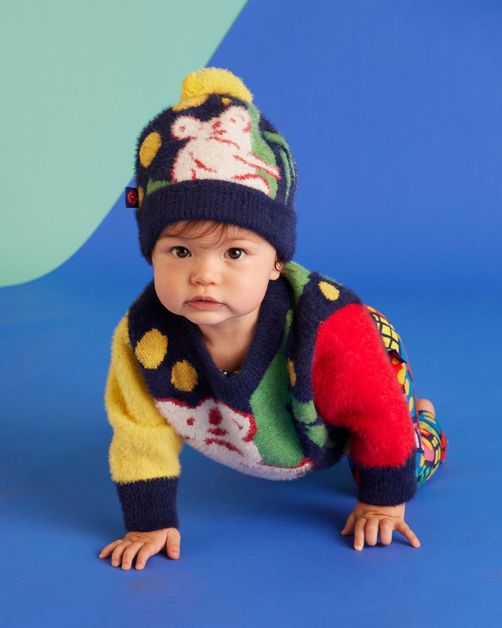 Knit Jumper - Blinky/Navy