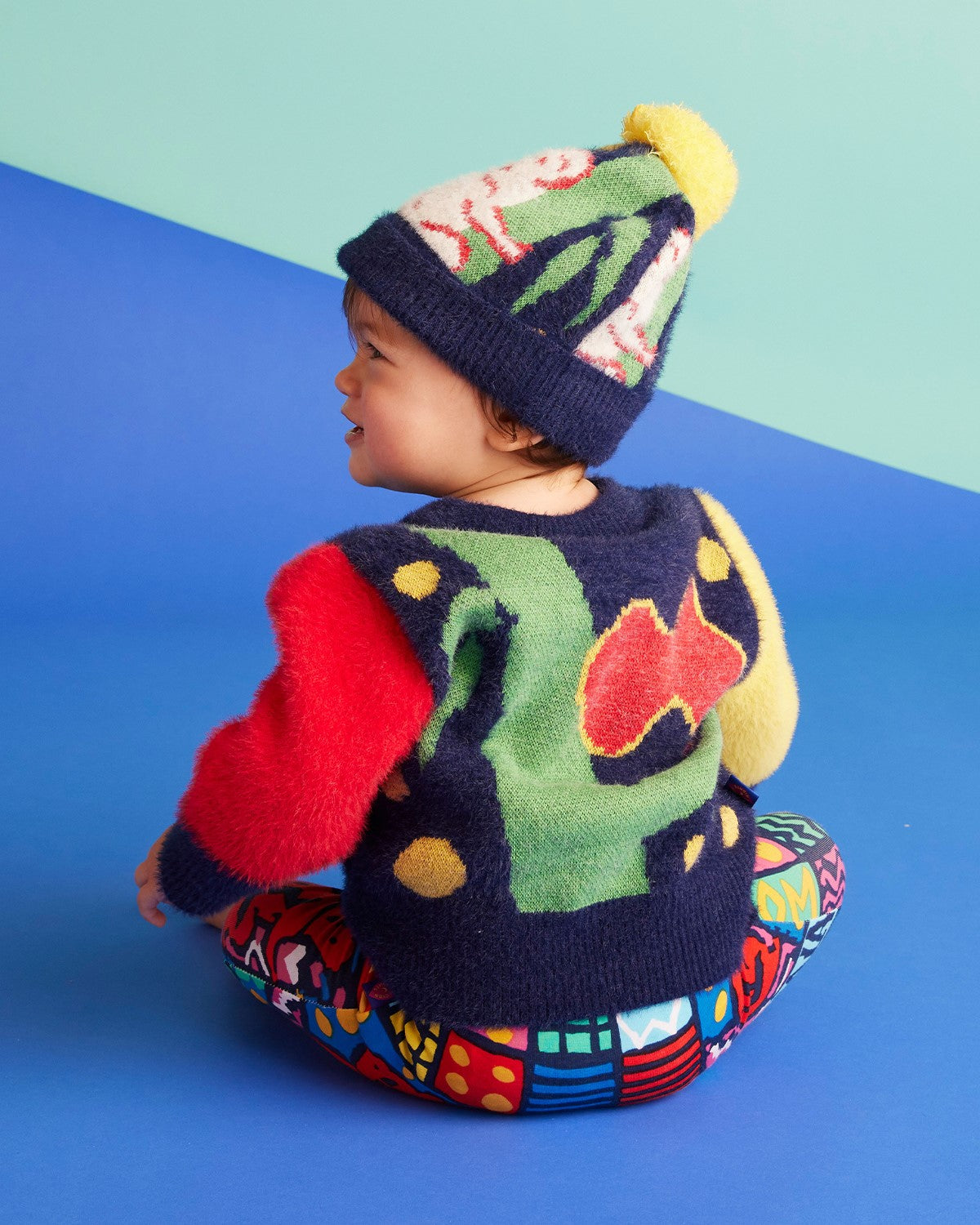 Knit Jumper - Blinky/Navy
