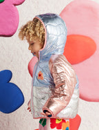 Hej Blomma! Reversible Kids Puffer Jacket