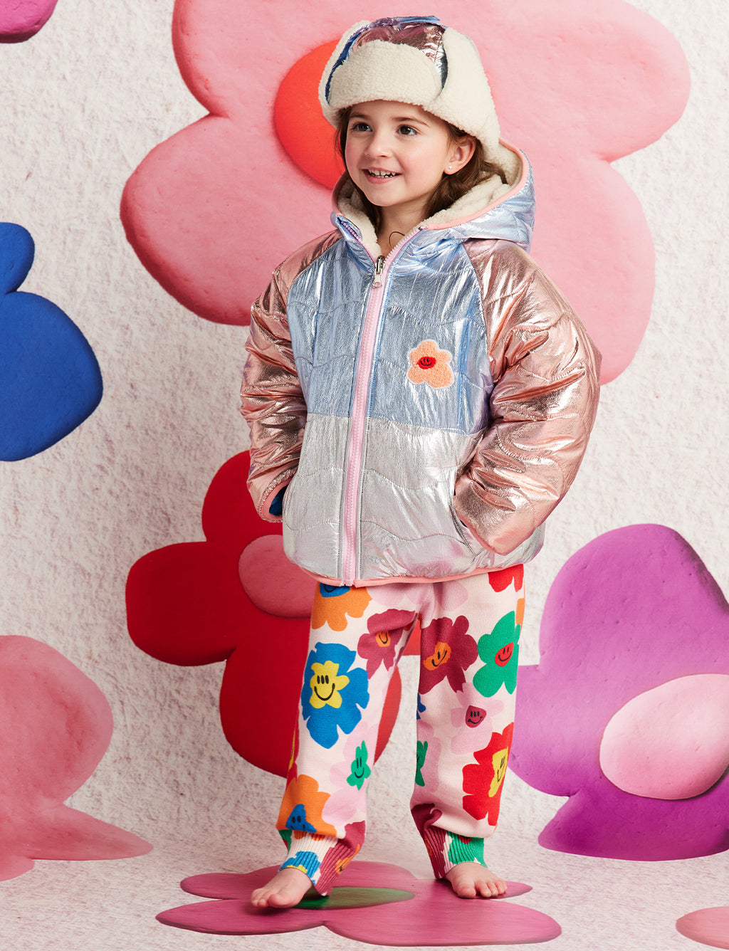 Hej Blomma! Sherpa Trapper Hat