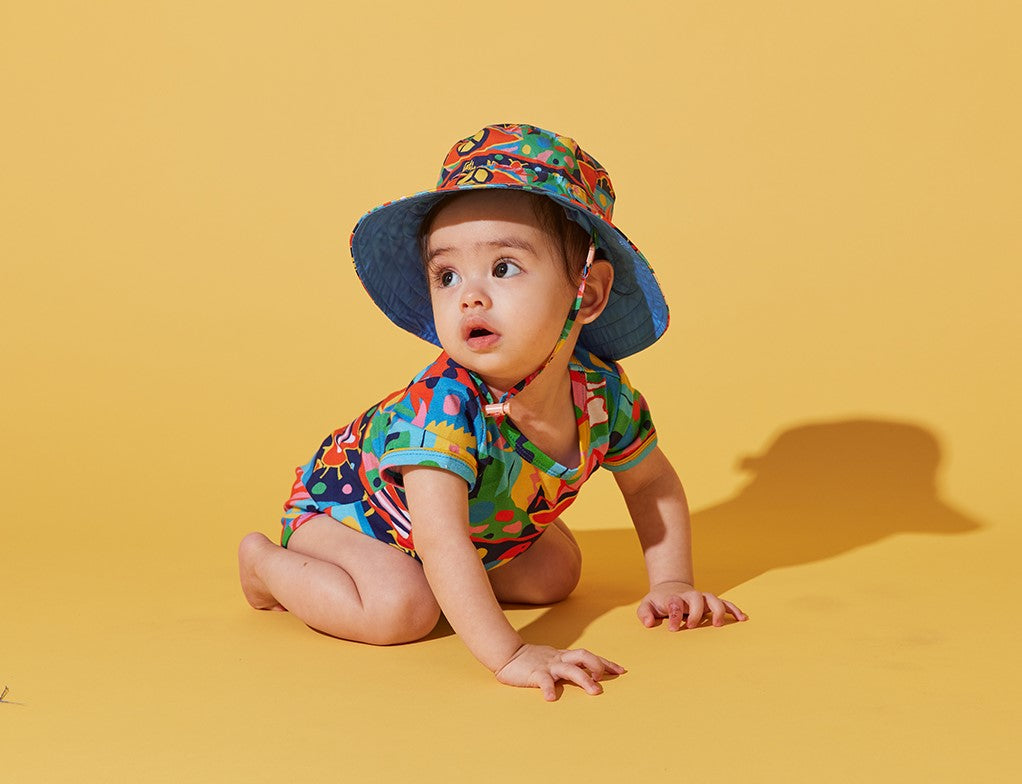 Halcyon Nights Kids Sun Hat - Bush Paradise