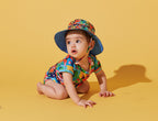 Halcyon Nights Short Sleeve Bodysuit - Bush Paradise