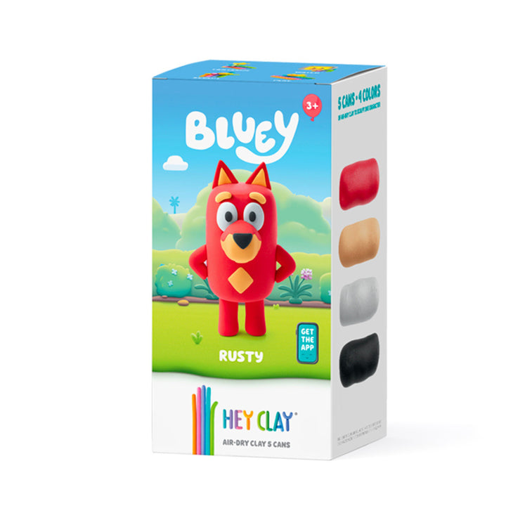 Hey Clay Bluey & Friends - Rusty