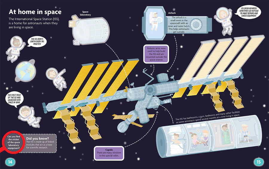 FunFacts - Sticker Activity Book - Solar System