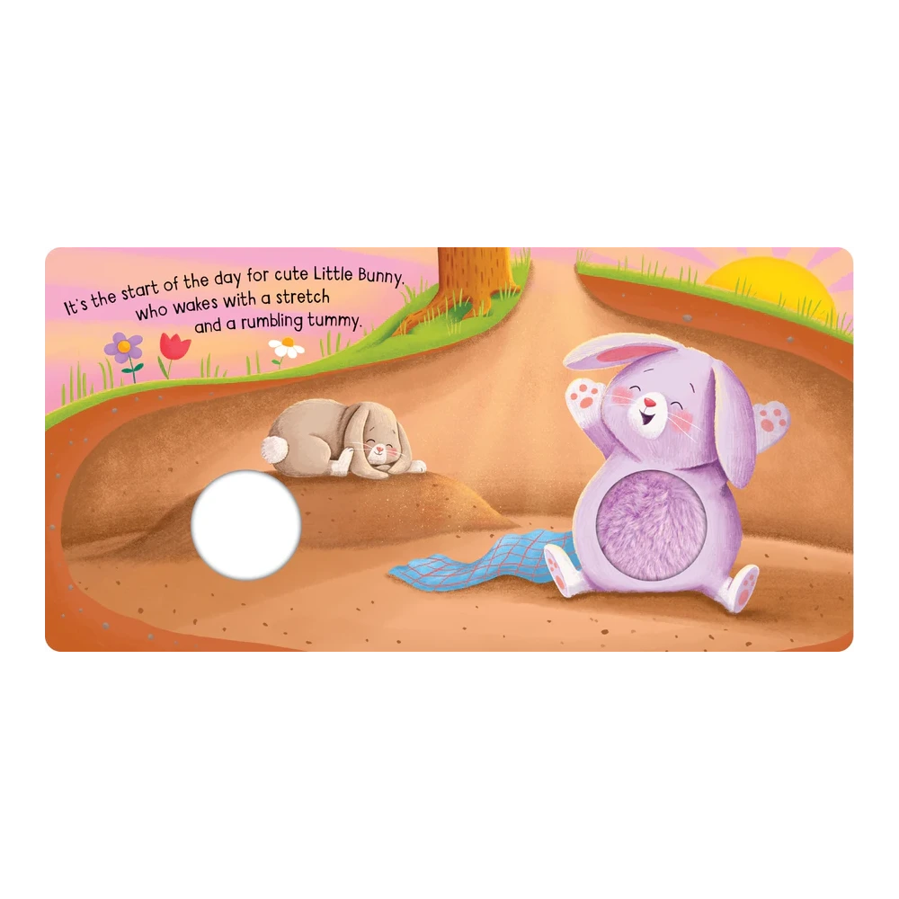 Squeaky Plush Board Book - Squeaky Little Bunny
