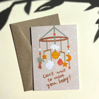 Can't Wait to Meet You Baby Card