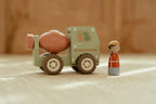 Wooden Cement Truck
