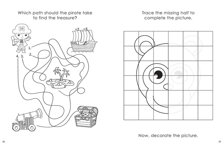 Little Genius Vol. 2 - Jumbo Workbook - Kindergarten