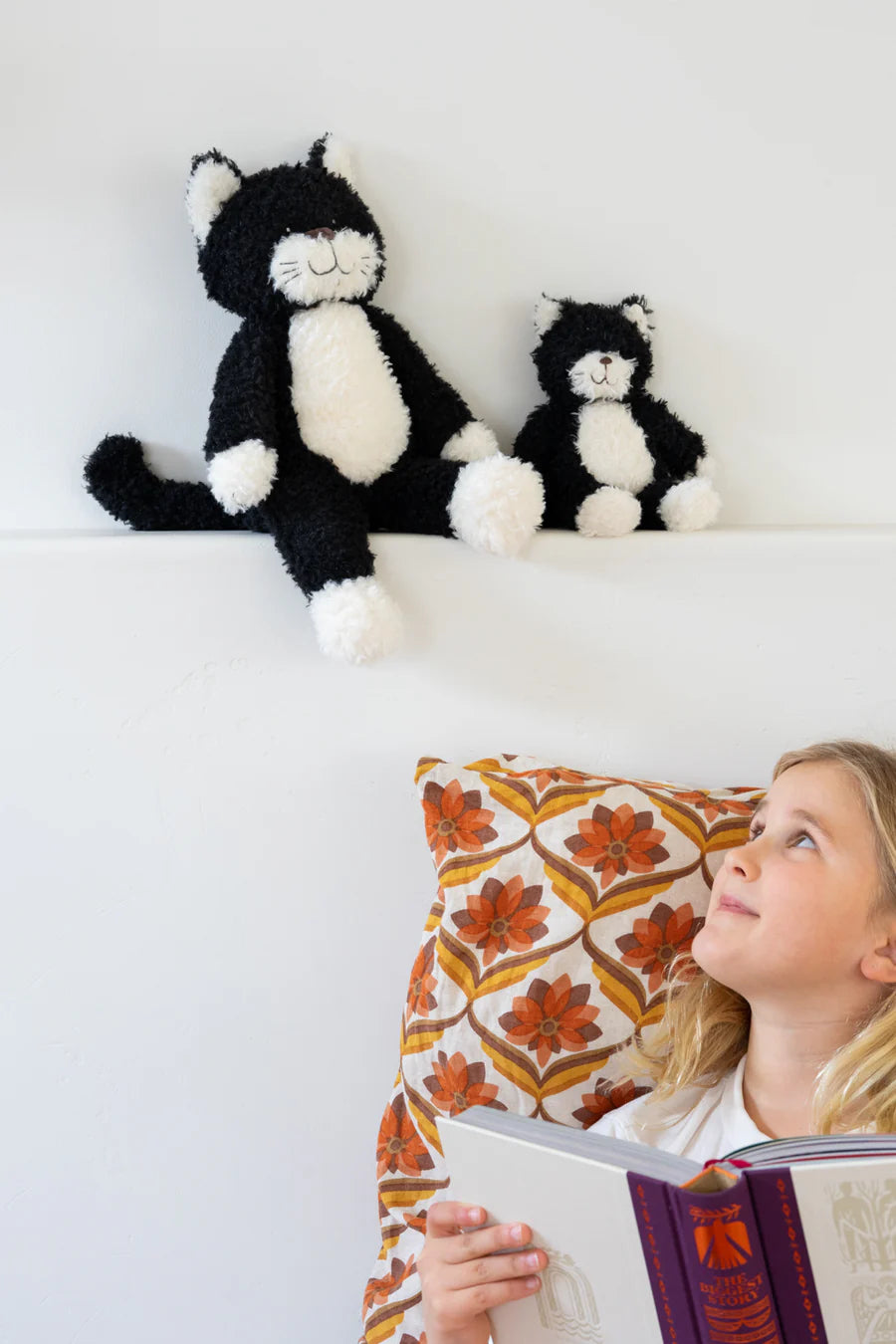 Checkers the Kitten Black