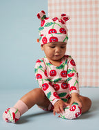 Long Sleeve Bodysuit - Cheeky Cherry