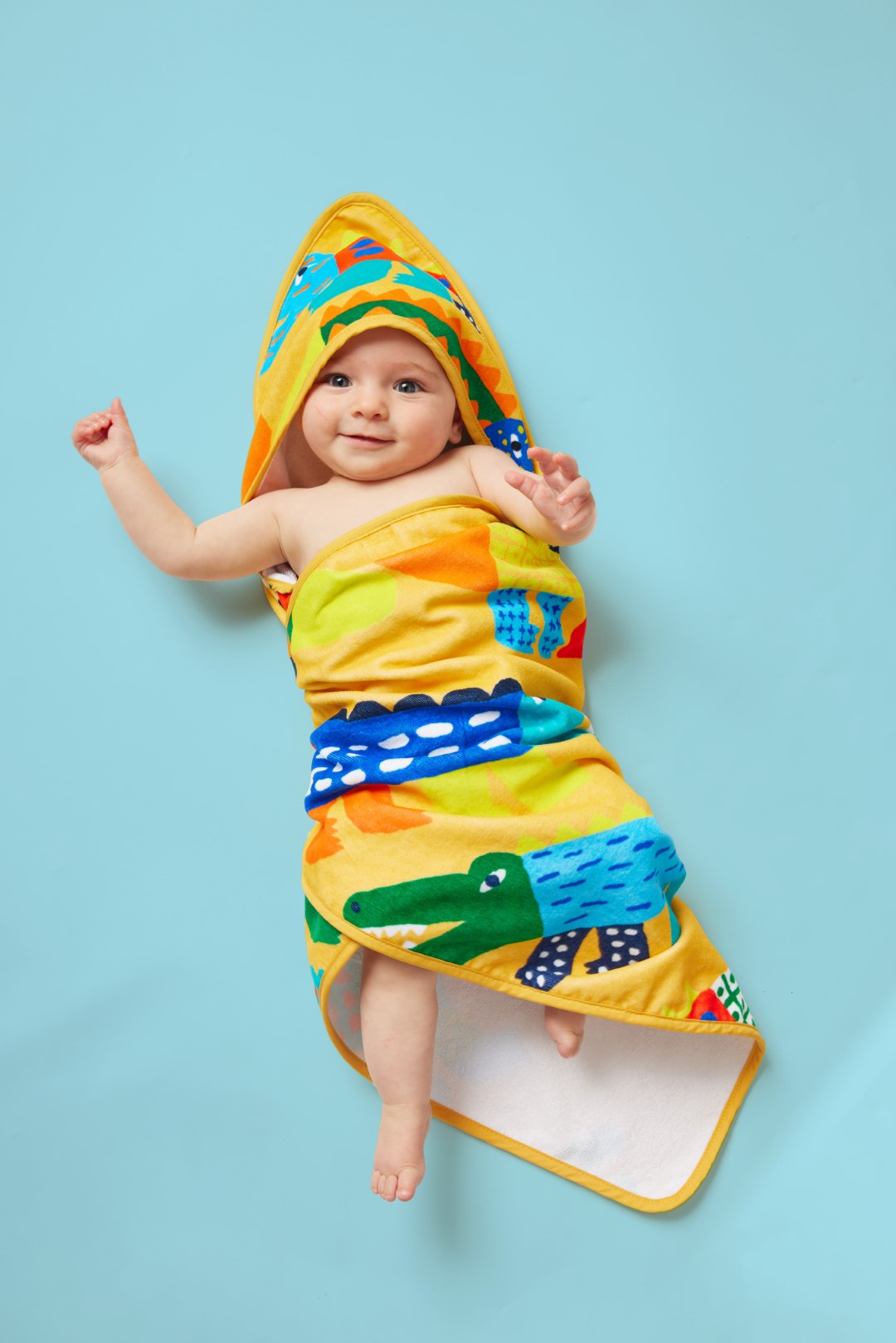 Baby Hooded Towel Chomp
