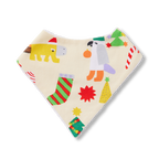 Tinsel Tails Baby Bib