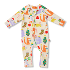Halcyon Nights Tinsel Tails Long Sleeve Zipsuit