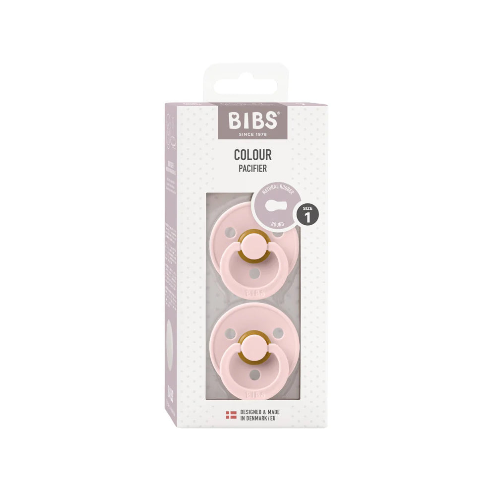 Colour Round Pacifier 2 Pack - Blossom
