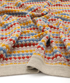 Nana Huchy Confetti Stripe Baby Blanket - Carnival
