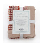 Nana Huchy Confetti Stripe Baby Blanket - Pink