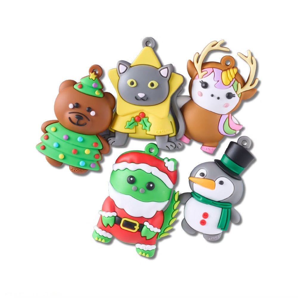 Jibbitz Charms - Animal Ornaments 5Pk