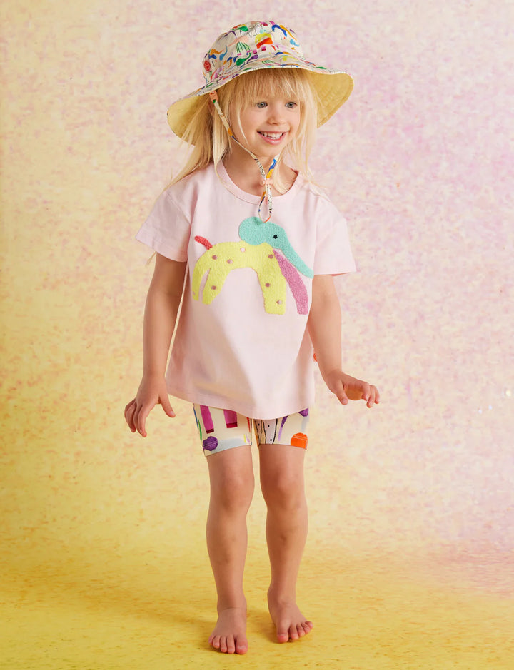 Halcyon Nights Happy Herd Kids Bike Shorts