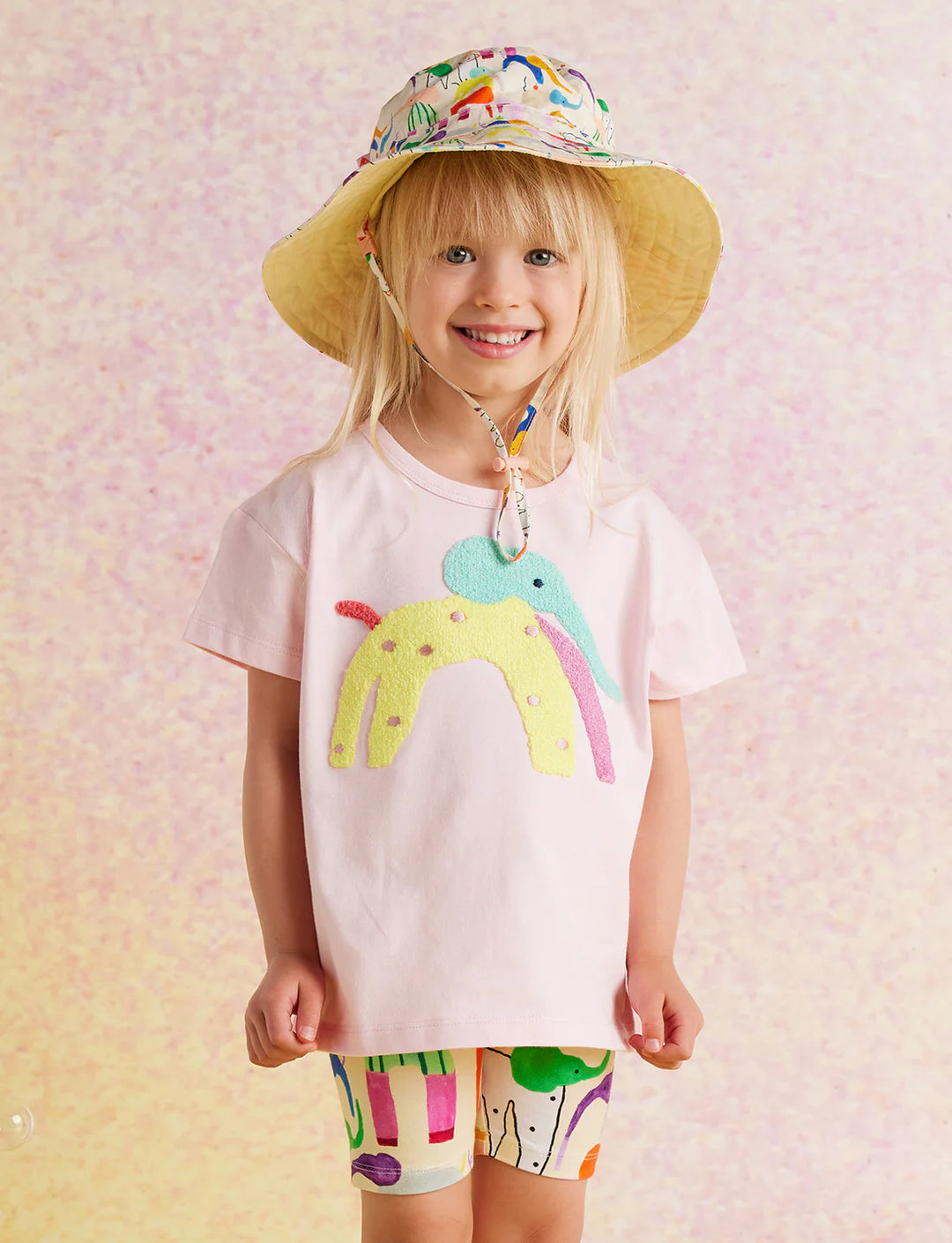 Halcyon Nights Happy Herd Kids Bike Shorts