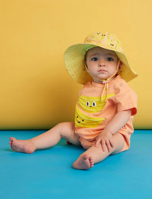 Halcyon Nights Peel Party Short Sleeve Bodysuit