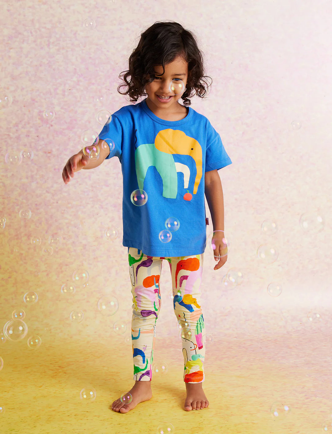 Halcyon Nights Happy Herd Kids Leggings