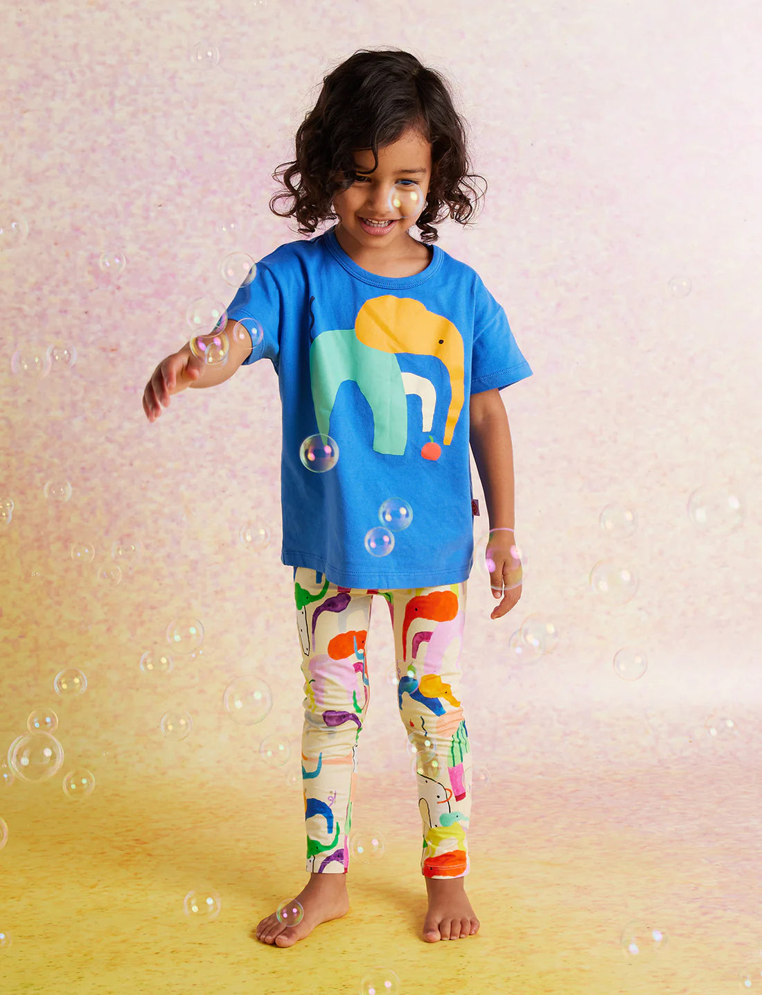 Halcyon Nights Happy Herd Kids Leggings
