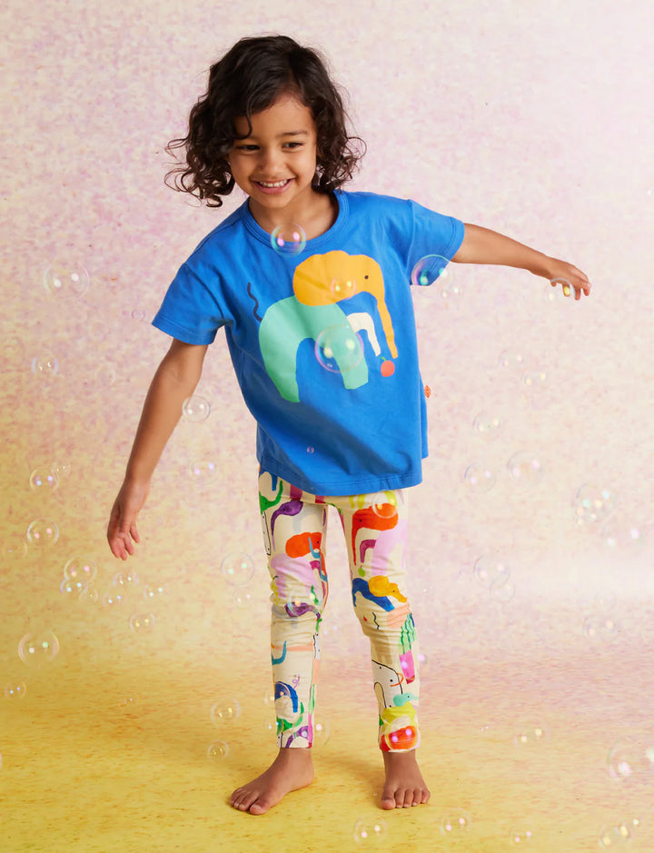 Halcyon Nights Happy Herd Kids Leggings