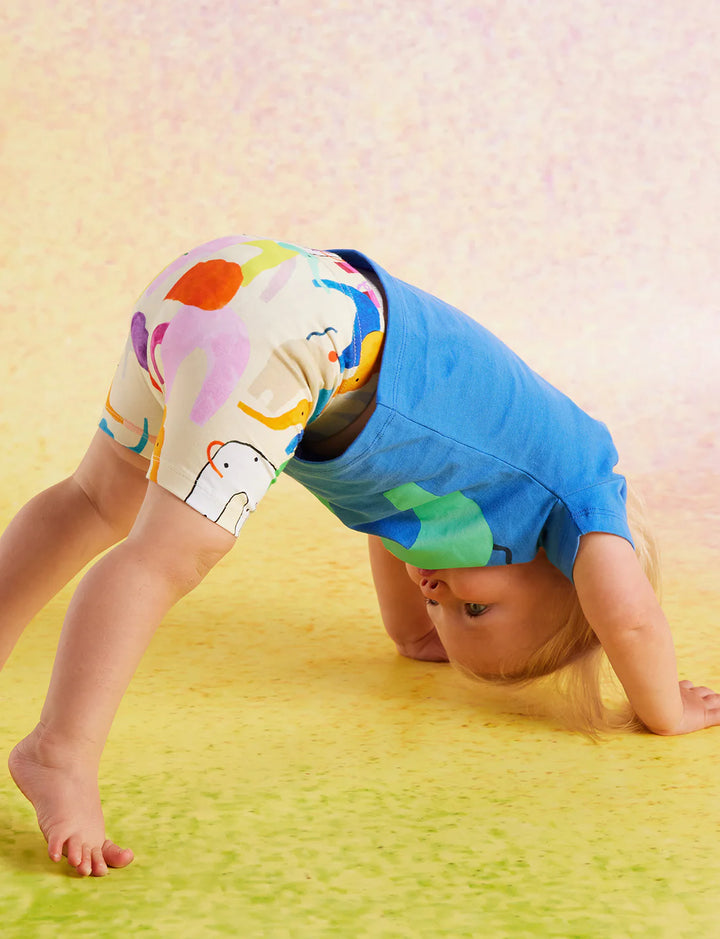 Halcyon Nights Happy Herd Kids Bike Shorts