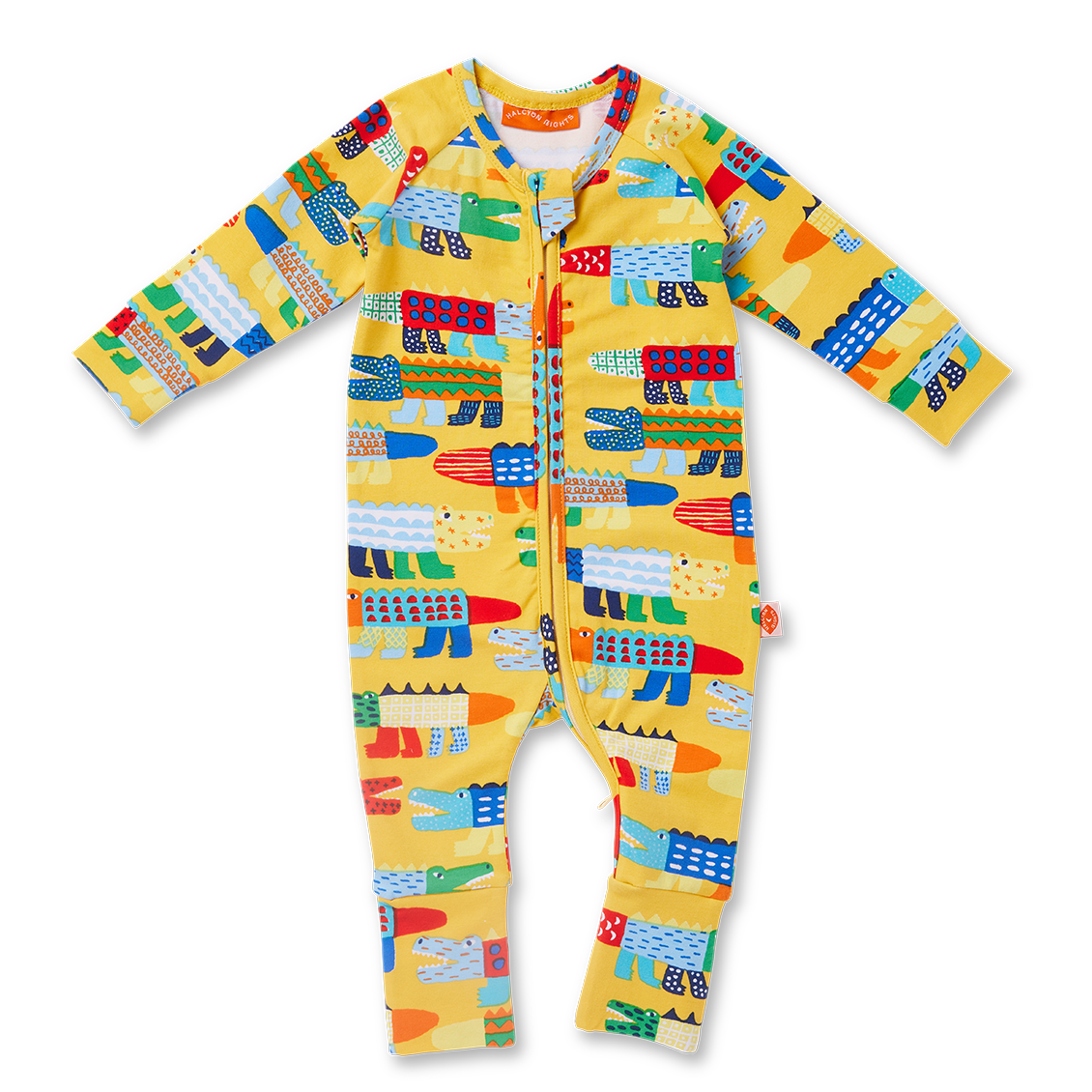 Halcyon Nights Chomp Chomp Long Sleeve Zipsuit