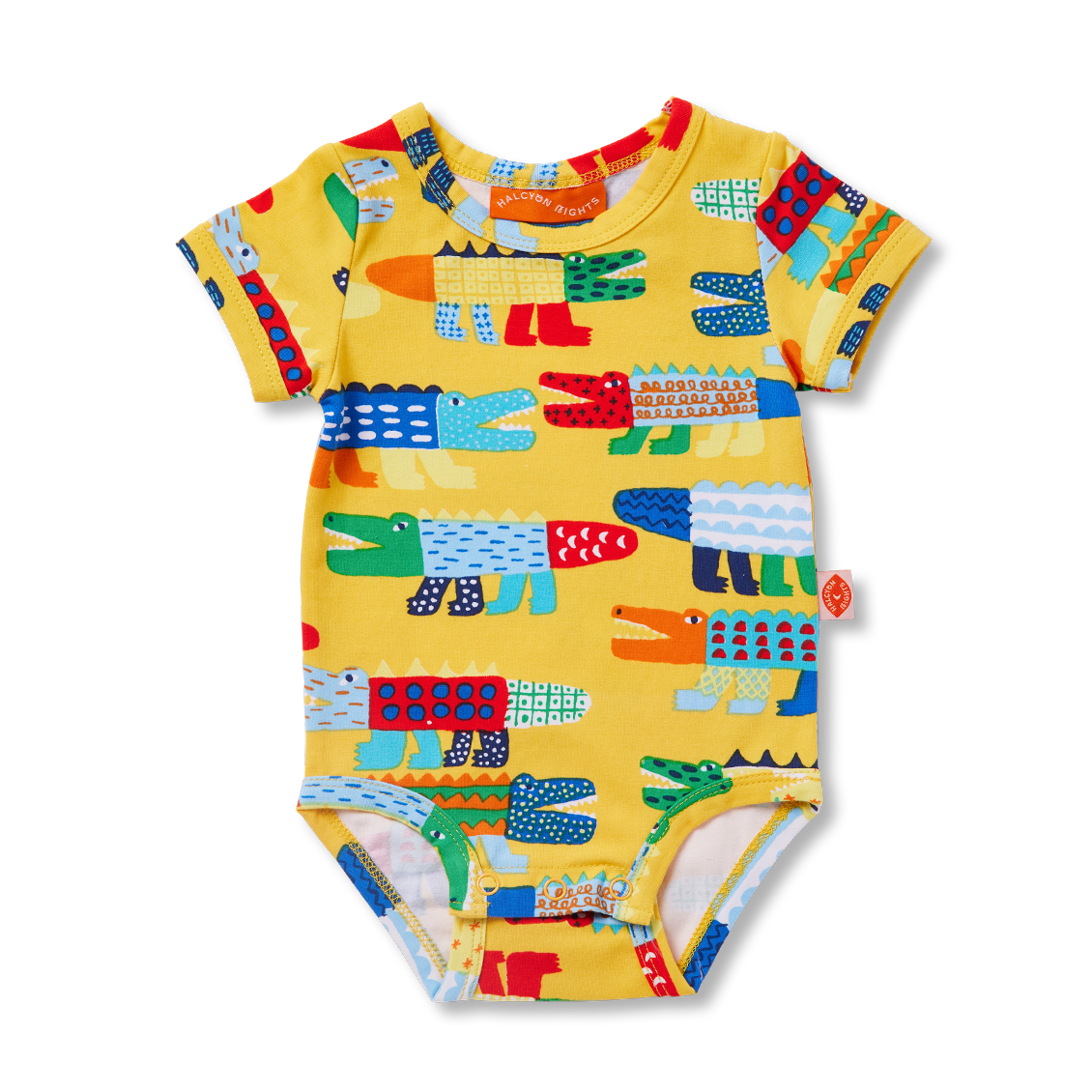 Halcyon Nights Chomp Chomp Short Sleeve Bodysuit