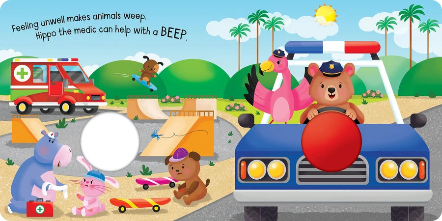 Squeak Me! - Board Book - Beep Beep Rescue!