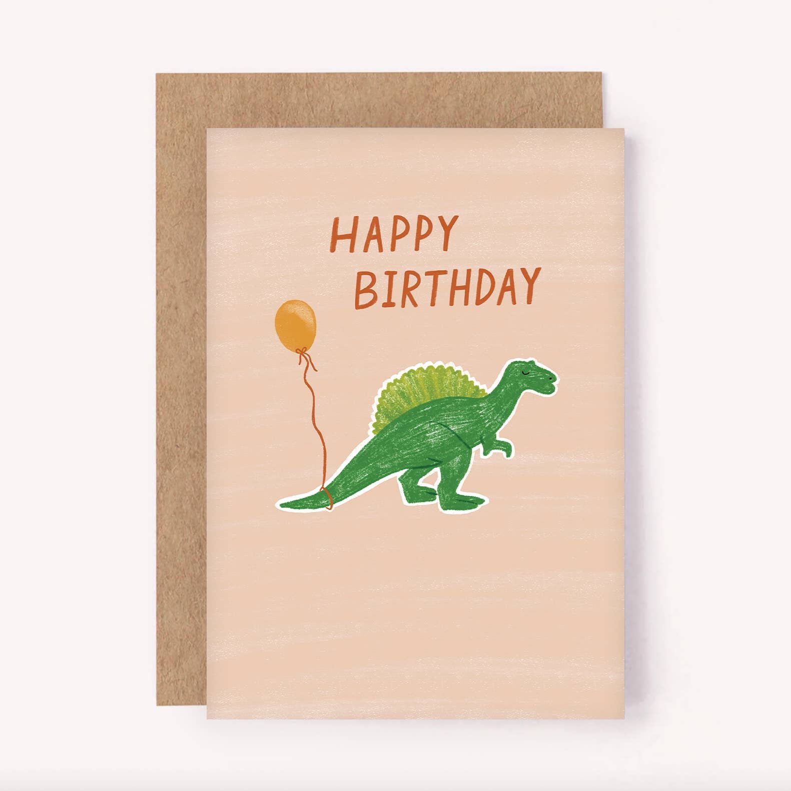 Dinosaur Happy Birthday Card