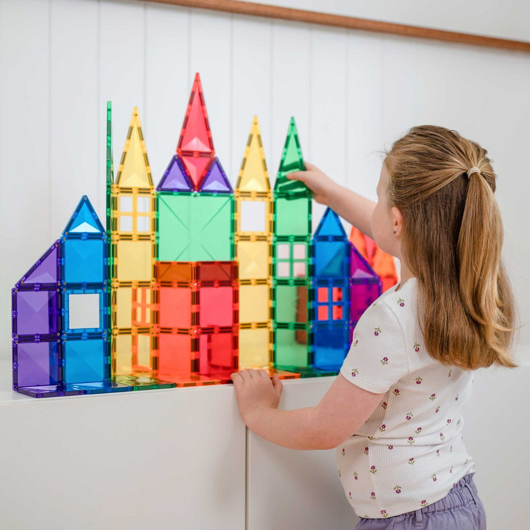 Connetix Tiles - 102 Piece Creative Pack | Rainbow