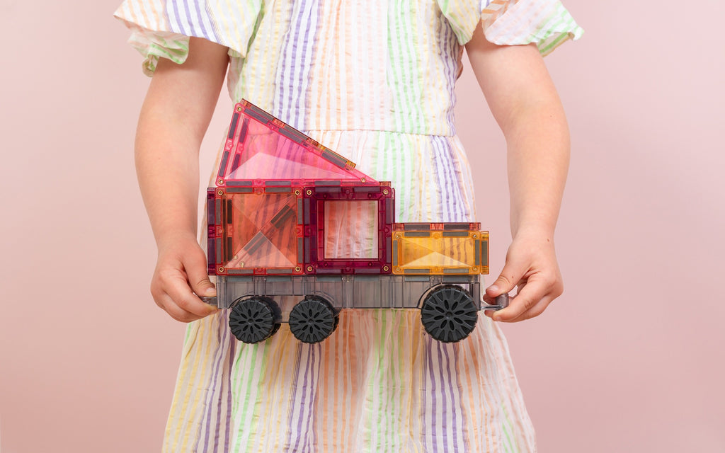 Connetix Tiles - 50 Piece Transport Pack | Pastel