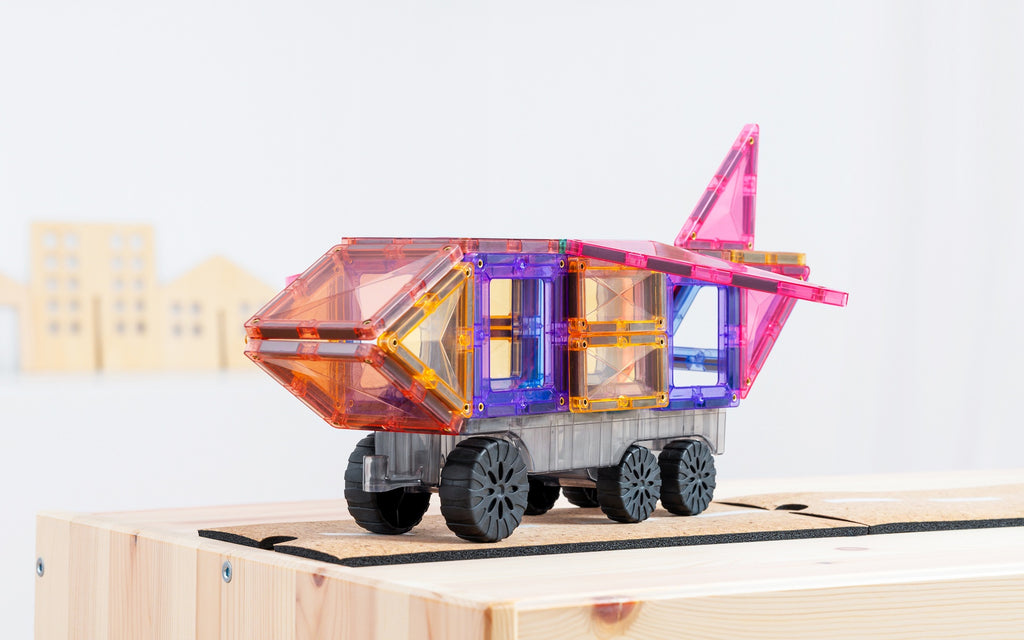 Connetix Tiles - 50 Piece Transport Pack | Pastel