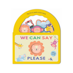 Baby's World - Peek-a-Boo Handle Book - We Can Say