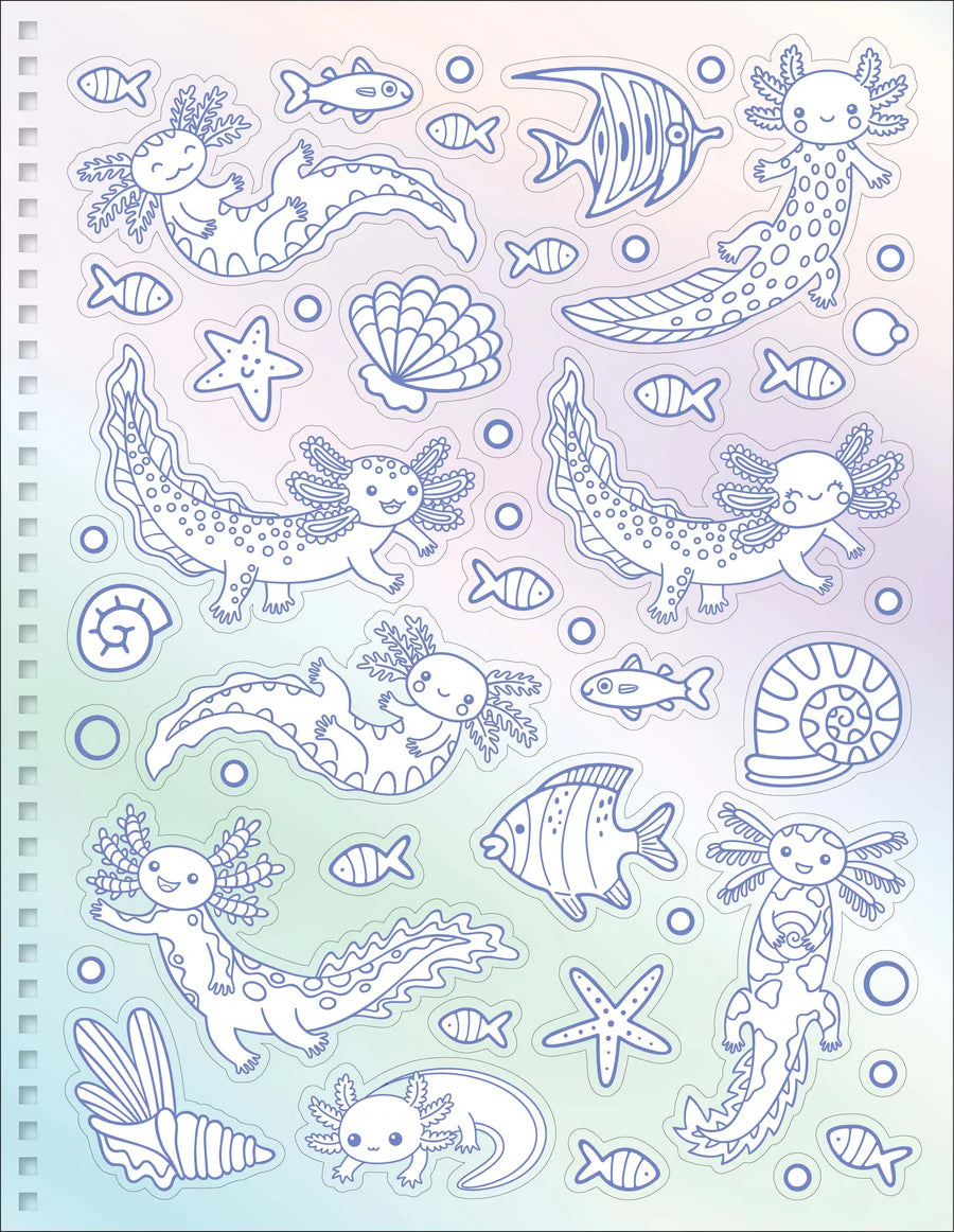 Velvet Art - Axolotls