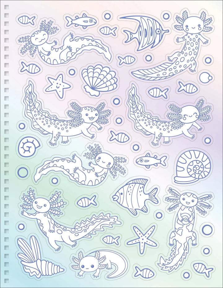 Velvet Art - Axolotls