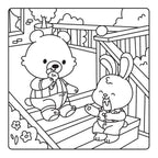 Happy Days - Happy Cuties Cosy Colouring Kit