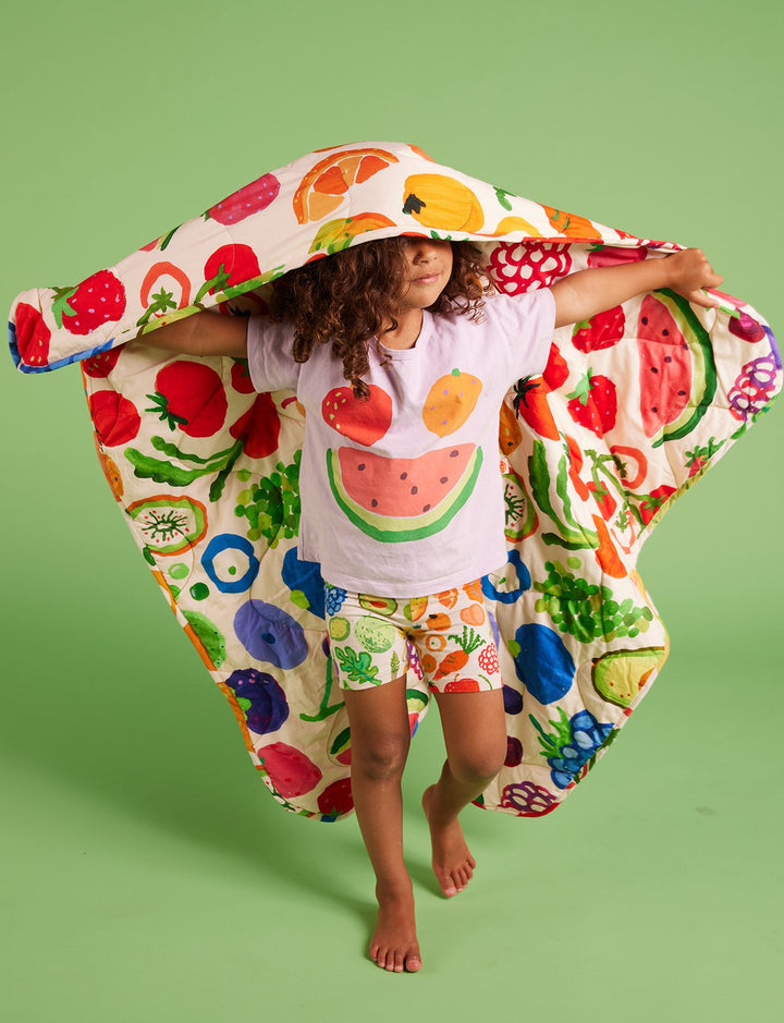 Halcyon Nights Cot Quilt - Eat The Rainbow