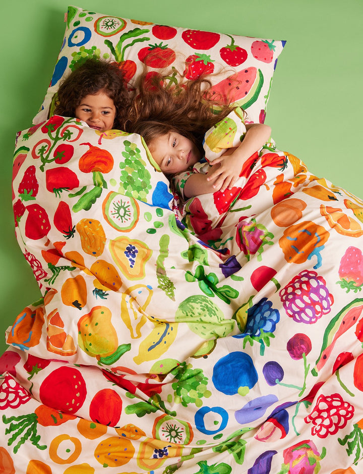 Halcyon Nights Duvet & Pillow Case Set Single Bed - Eat The Rainbow