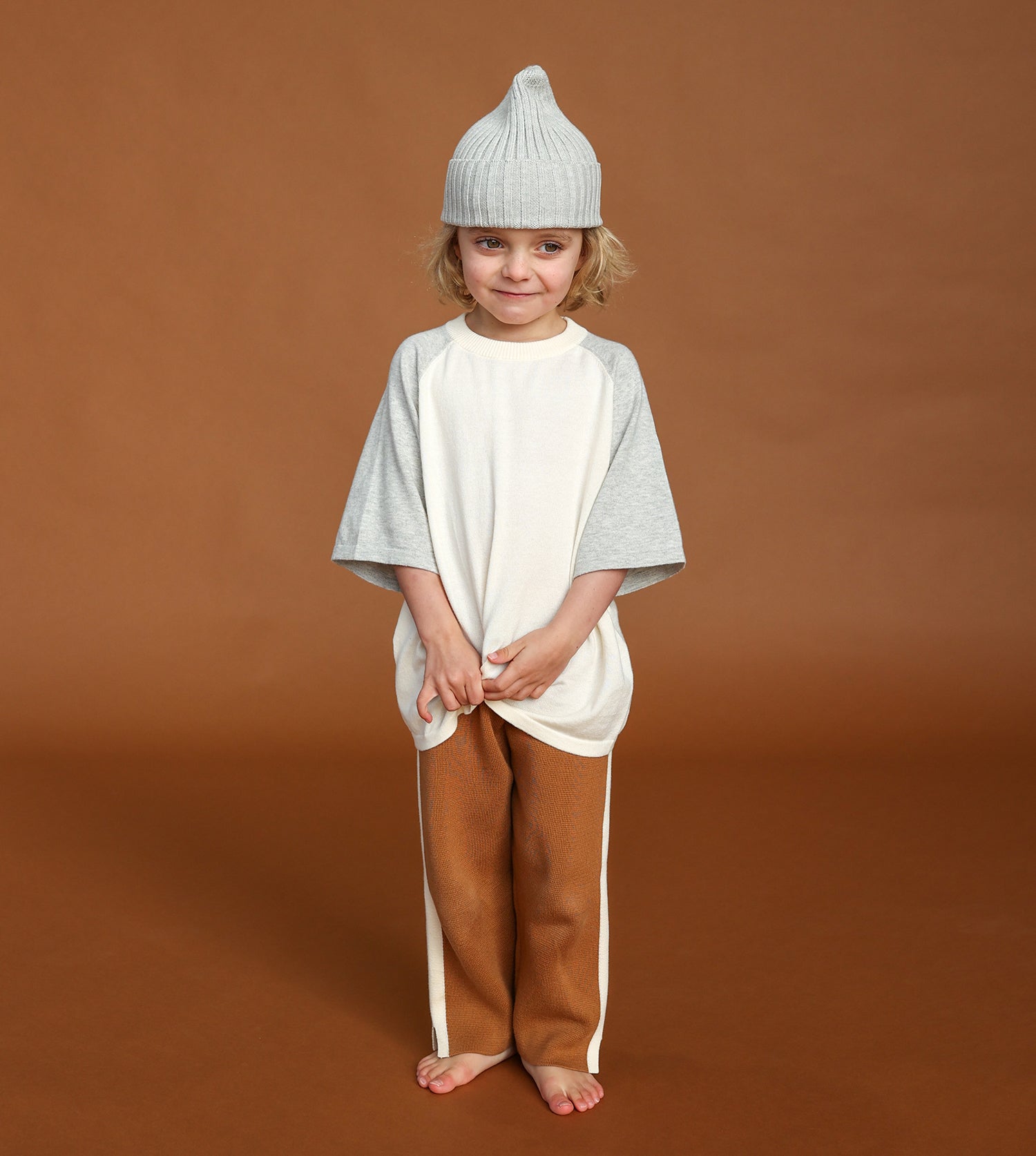 Grown Raglan Tee - Milk